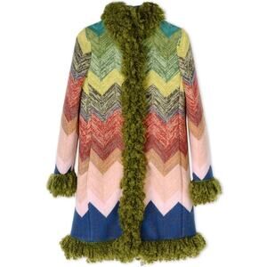 ❤️Missoni Wool Striped Printed Coat❤️
